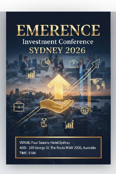 EMERGENCE - Investment Conference - SYDNEY 2026 EMERGENCE - Investment Conference - SYDNEY 2026